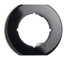 single cover bakelite black