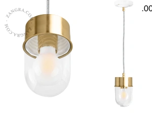 brass pendant light Celestine