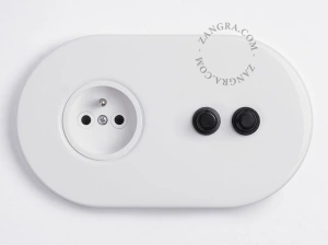 wit stopcontact - type E