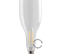 E27 dimbar filament LED ljuskälla - flaska - 2700K - 4W