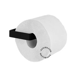 toilet paper holder Abel - black