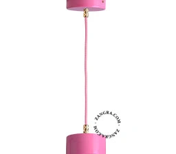 lámpara colgante rosa - Ø 10cm