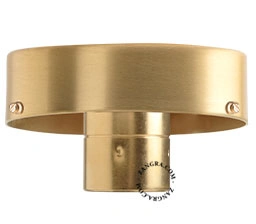 lampada da parete o soffitto in ottone