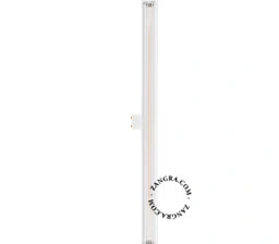 S14d stick pære 50cm - riflet glas