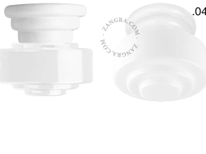 white porcelain Art Deco light Daniel