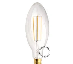 lâmpada LED de filamento E40 regulável - 2000K - 6W
