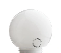 globo in vetro opalino