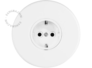 wit stopcontact - type F