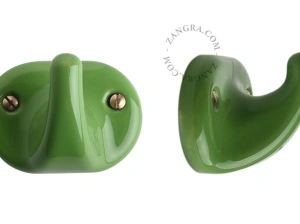green porcelain hook(colour-2021: green)