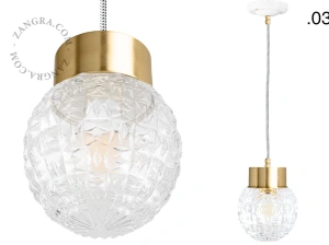 brass pendant light Celestine