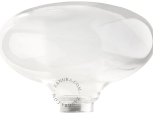 Globe – 'pumpkin' Klarglas
