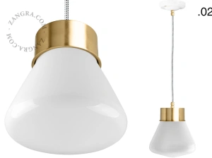 brass pendant light Celestine