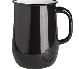 sort emaljekande - 2.5l
