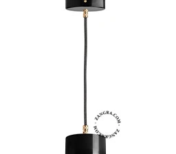 sort pendellampe - Ø 10 cm