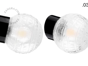 czarna porcelanowa lampa ścienna David - Ø 10 cm