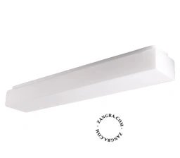 bathroom blown glass wall or ceiling light - 61cm - IP44