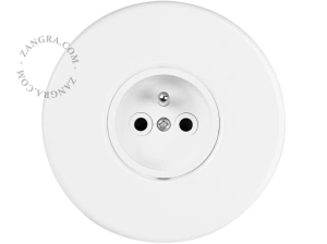 wit stopcontact - type E
