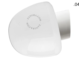 badeværelse væglampe i porcelæn med glasskærm – Ø 10cm - IP54