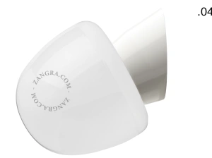 applique blanche - globe en verre - Ø 11 cm
