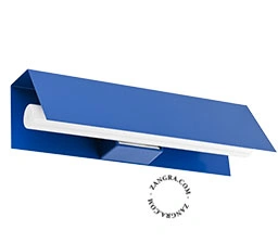 blauwe wandlamp Bram