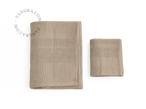 ecru wafelhanddoek