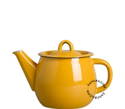 sennep emalje tekande - 1l