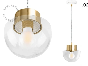 brass pendant light Celestine