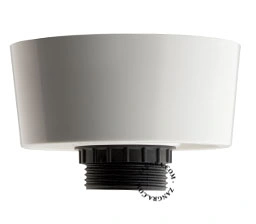 lampada da parete o soffitto bianca