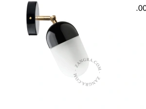 lampa porcelana ze szklanym kloszem