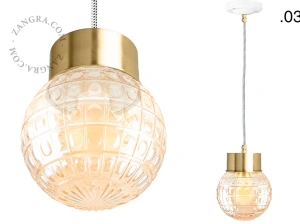 brass pendant light Celestine