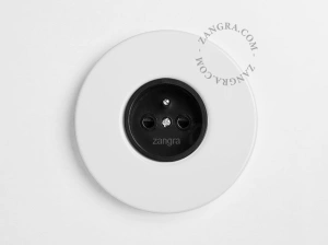 zwart stopcontact - type E