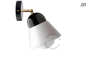 lampa porcelana ze szklanym kloszem