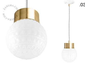 brass pendant light Celestine
