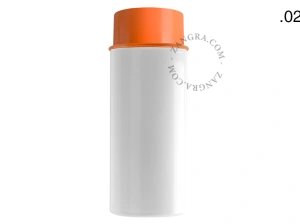 orange væg eller loftslampe - glas skærm - Ø 10 cm