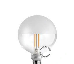 E27 dæmpbar glødetråd LED-pære - matteret og klart glas - 2700K - 4W