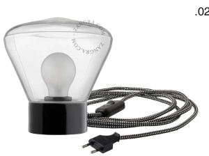 tafel- of wandlamp in porselein - Ø 10 cm