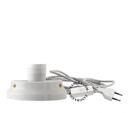 candeeiro de mesa ou de parede Cedric em porcelana branca