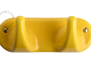 yellow porcelain hook(colour-2021: yellow)