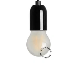 E27 svart lamphållare