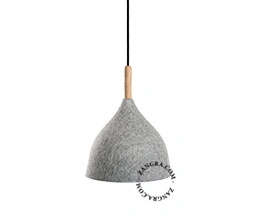 akustisk lampe i filt Charles