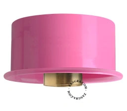 lampada da parete o soffitto rosa - Ø 10 cm