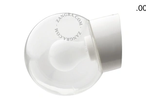 badeværelse væglampe i porcelæn med glasskærm – Ø 10cm - IP54