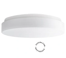 lámpara de baño - vidrio soplado - Ø 36cm - IP44