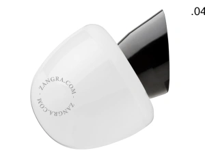 candeeiro preto de parede - abajur de vidro - Ø 11 cm