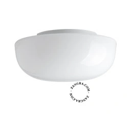 lampada da parete o da soffitto in vetro soffiato - Ø 25 cm