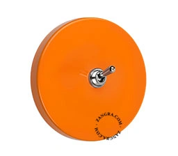 orange trappströmbrytare – nickel vippspak