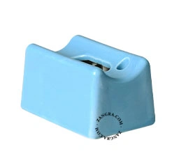 blauwe s14d porseleinen lamphouder voor buislamp
