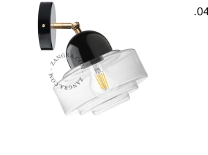 lampa porcelana ze szklanym kloszem