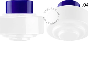 blue porcelain lamp David - Ø 10cm