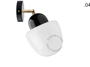 lampa porcelana ze szklanym kloszem